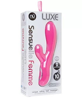 Nu Sensuelle Femme Luxe 10 Fun Rabbit Massager Pink