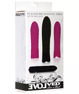 Evolved Pleasure Sleeve Trio wBullet