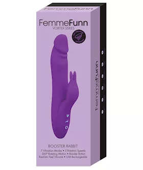 Femme Funn Booster Rabbit Purple