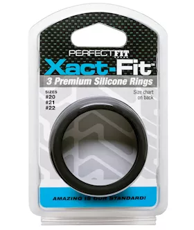 Perfect Fit Xact Fit 3 Ring Kit LXL  Black