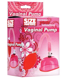 Size Matters Clitoris Vaginal Pump Kit Pink
