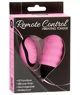 Powerbullet Remote Control Vibrating Tongue  Pink
