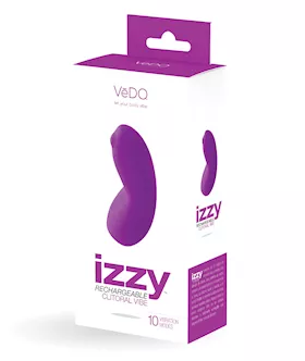 VeDO Izzy Rechargeable Clitoral Vibe Violet Vixen