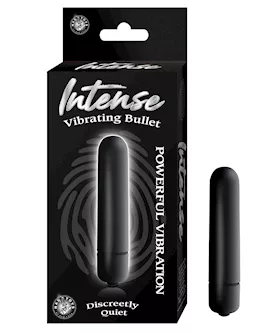 Intense Vibrating Bullet Black