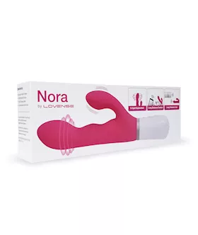 Lovense Nora Rotating Head Rabbit Pink