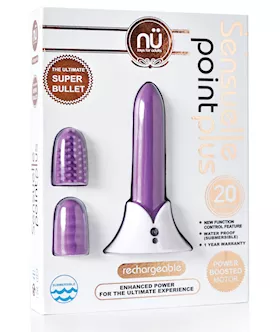 Nu Sensuelle Point Plus Rechargeable Bullet Purple