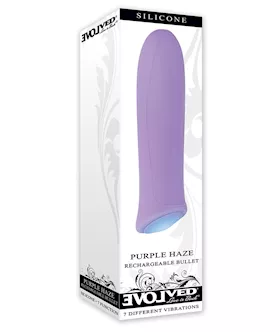 Evolved Purple Haze Rechargeable Bullet Purple