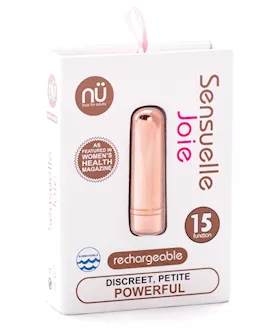 Nu Sensuelle Joie Bullet in Gift Box 15 Function Rose Gold