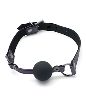 Spartacus Galaxy Legend Silicone Ball Gag  Purple