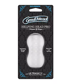 GoodHead Helping Head Pro ULTRASKYN Stroker  Frost