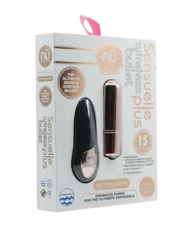 Nu Sensuelle Remote Control Wireless Bullet Plus Rose Gold