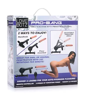 LoveBotz ProBang Sex Machine wRemote Control