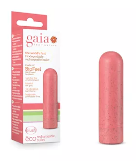 Blush Gaia Eco Rechargeable Bullet  Coral