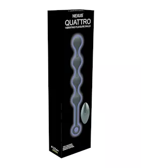 Nexus Quattro Vibrating Anal Balls Black