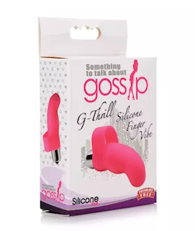 Curve Toys Gossip GThrill G Spot Finger Vibe  Magenta