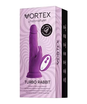 Femme Funn Wireless Turbo Rabbit 20  Purple