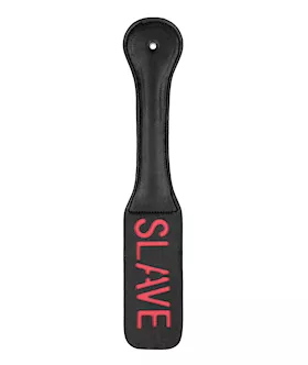 Shots Ouch Slave Paddle  Black