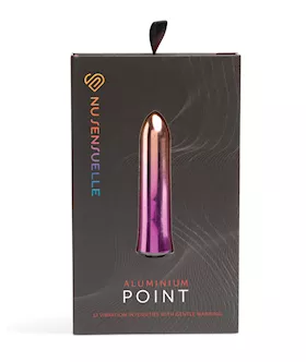 Nu Sensuelle Aluminium Point Rechargeable Bullet  Multicolor