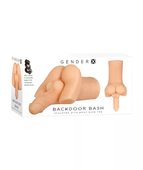 Gender X Backdoor Bash Stroker  Light