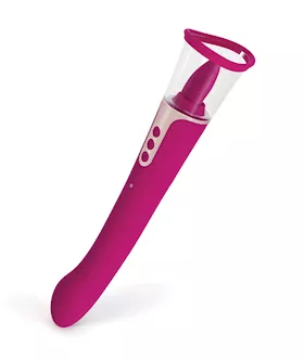 Succion Sucking GSpot Vibrator 3 Function Purple