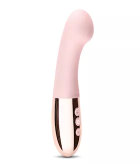 Le Wand GEE GSpot Targeting Rechargeable Vibrator Rose Gold