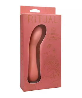 RITUAL Zen Rechargeable Silicone GSpot Vibe Coral