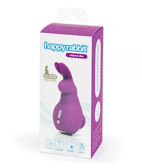 Happy Rabbit Mini Ears Rechargeable Rabbit Finger Vibrator Purple