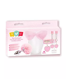 TryCurious Kitty Set  Pink