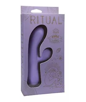 RITUAL Aura Rechargeable Silicone Rabbit Vibe Lilac