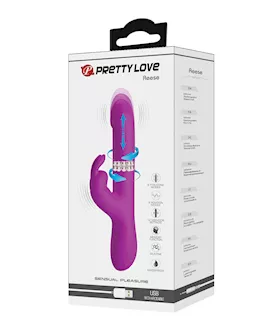 Pretty Love Reese Thrusting Rabbit Fuchsia