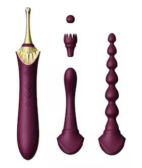 ZALO Bess 20 Clitoral Vibrator Velvet Purple
