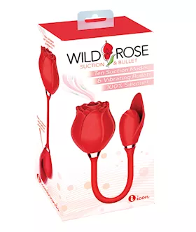 Wild Rose amp Bullet Vibrator Red