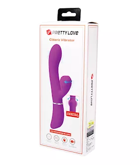 Pretty Love Side to Side Moving Rabbit Fuchsia