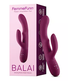 Femme Funn Balai Side to Side Swaying Rabbit Fuchsia