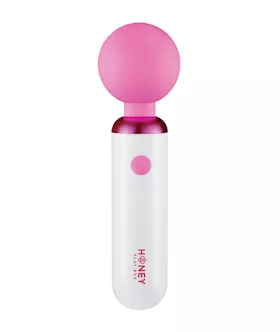 Pomi Wand Clit Tease Vibrating Wand White