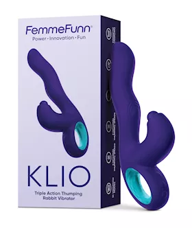 Femme Funn Klio Triple Action Rabbit Dark Purple