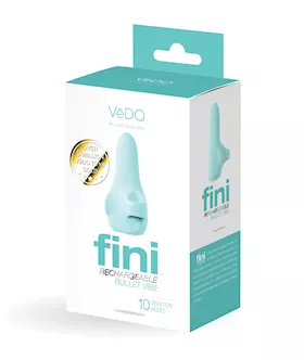 VeDO Fini Rechargeable Bullet Vibe Turquoise