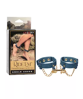 Ride 039Em Premium Denim Collection Ankle Cuffs