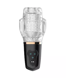 Sucking amp Vibrating Blowjob Sucker Black