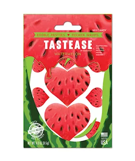 Pastease Tastease Edible Pasties amp Pecker Wraps  Watermelon OS
