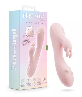 Blush Play With Me Fairy Flutter Rabbit Vibrator Pink