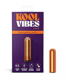 Blush Kool Vibes Mini Rechargeable Bullet Tangerine