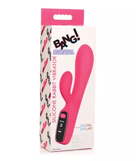 Bang 10X Digital Rabbit Vibrator Pink