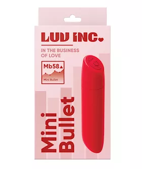 Luv Inc 4quot Mini Bullet  Red