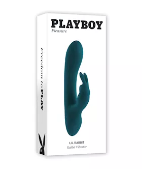 Playboy Pleasure Lil Rabbit Vibrator Deep Teal