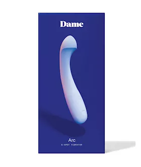 Dame Arc GSpot Vibrator  Ice