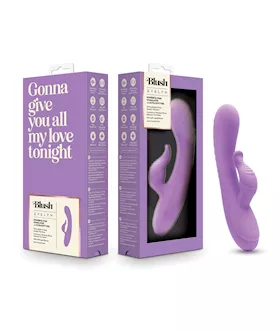 Blush Evelyn Rabbit Vibrator Purple