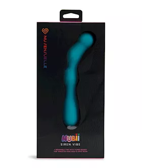 Nu Sensuelle Siren Nubii GSpot Vibe wHinge Blue