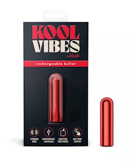 Blush Kool Vibes Mini Rechargeable Bullet Cherry