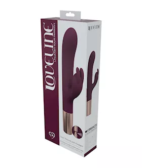 Shots Loveline Traveler Rabbit Vibrator Burgundy